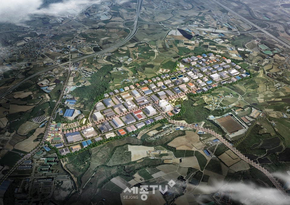 천안테크노파크 산단-조감도(사진제공=천안시청)