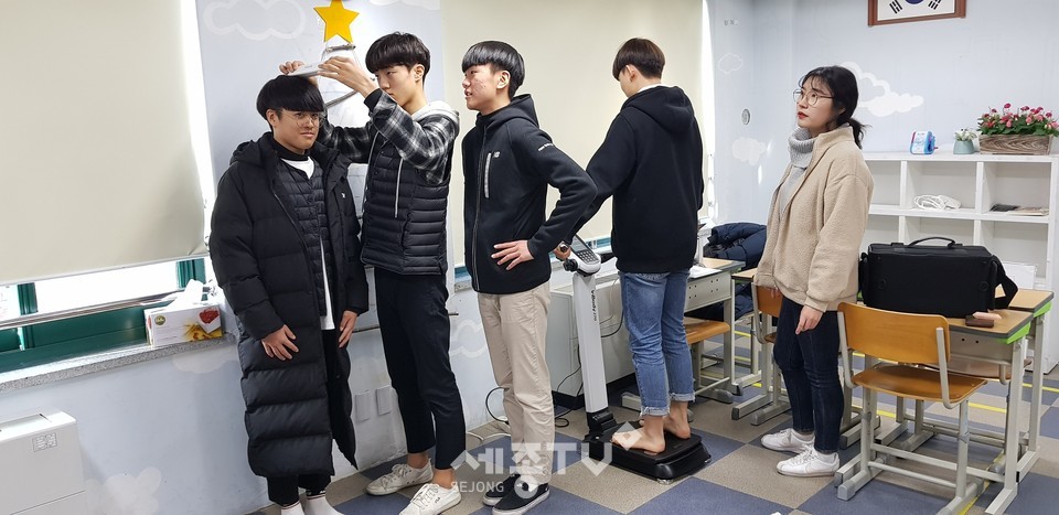 청소년이 꿈꾸는 행복천안 건강교실 운영 모습. (사진제공=천안시청)