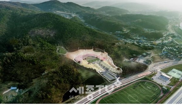 신촌리 소공원 사업예정지. (사진제공=세종시청)