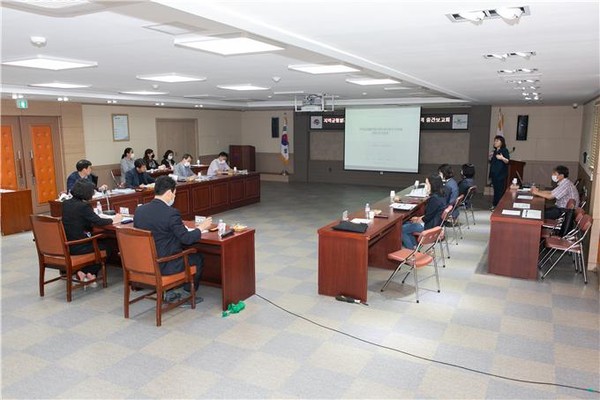 ‘지역균형발전을 위한 복지특구에 관한 연구용역’ 중간보고회. ⓒ부산북구