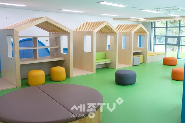 지난해 세종꿈마루 영역단위 사업을 추진한 솔빛초등학교 공간.(사진제공=세종시교육청)