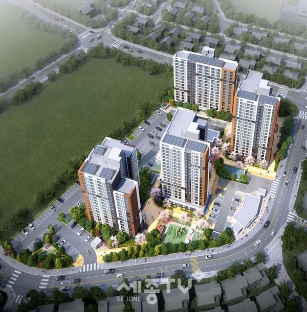 부성지구 행복주택 조감도