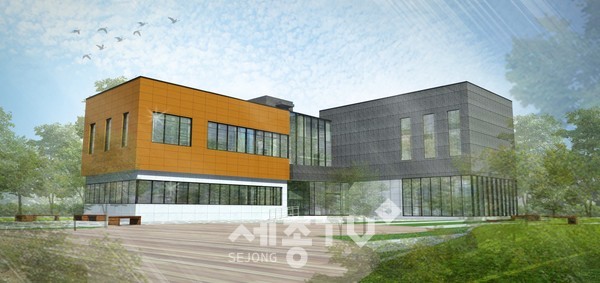 광덕면 문화센터 조감도.