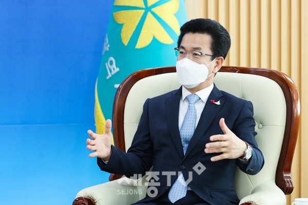 허태정 대전시장(사진제공=대전시청)