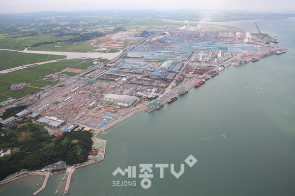 당진항 모습.(사진제공=당진시청)
