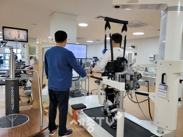 세종충남대학교병원 재활치료실.(사진제공=세종충남대병원)