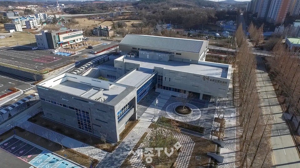 송악스포츠센터 전경.