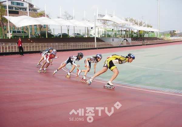 월드컵인라인롤러장.(사진=대전시설관리공단)