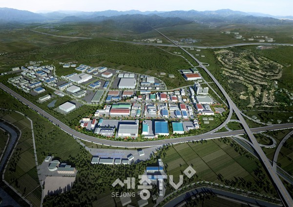 천안 제5일반산업단지 확장 조성사업 조감도.(사진=천안시  제공)