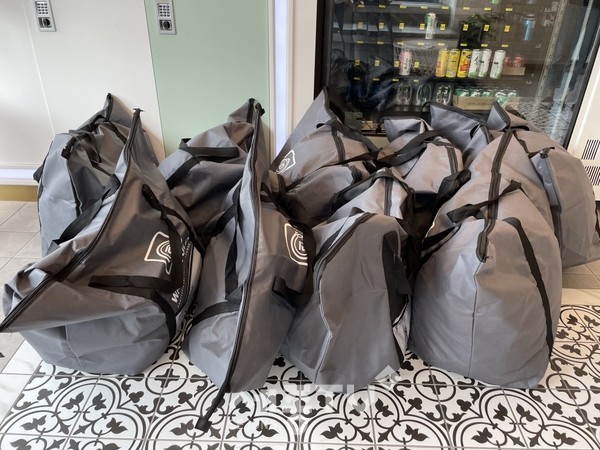 착한업소 워시앤폴드가 16일 천안시 일봉동 취약계층을 위해 원스톱 빨래서비스를 지원했다.(사진=천안시)