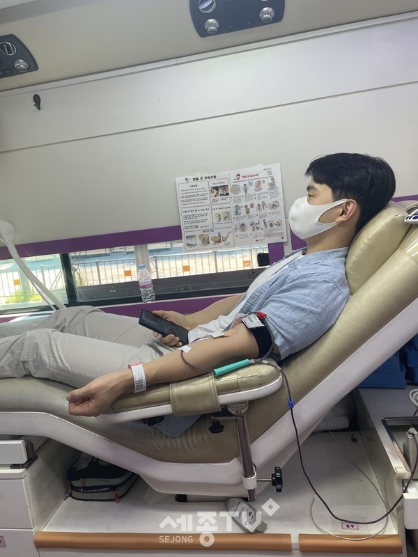 임대사업_세종테크밸리 입주 공공기관과 함께 사랑의 헌혈행사 실시.