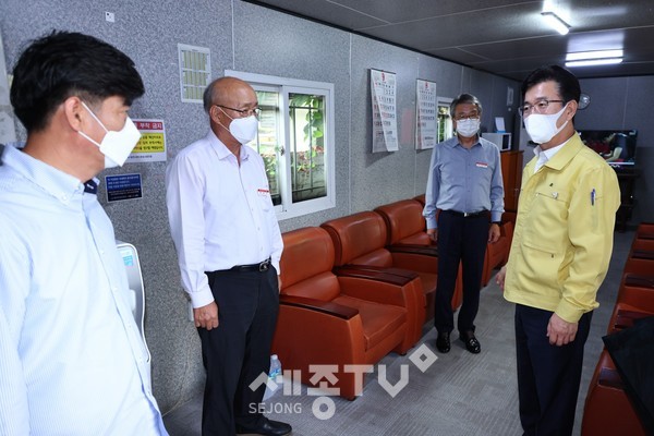 허태정 시장, 소제동 커피거리 및 시내버스 기점지 방문