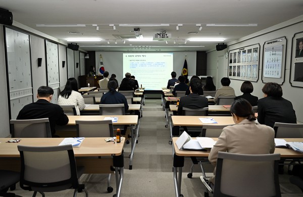 맞춤형법제교육1분기./사진제공=세종특별자치시의회
