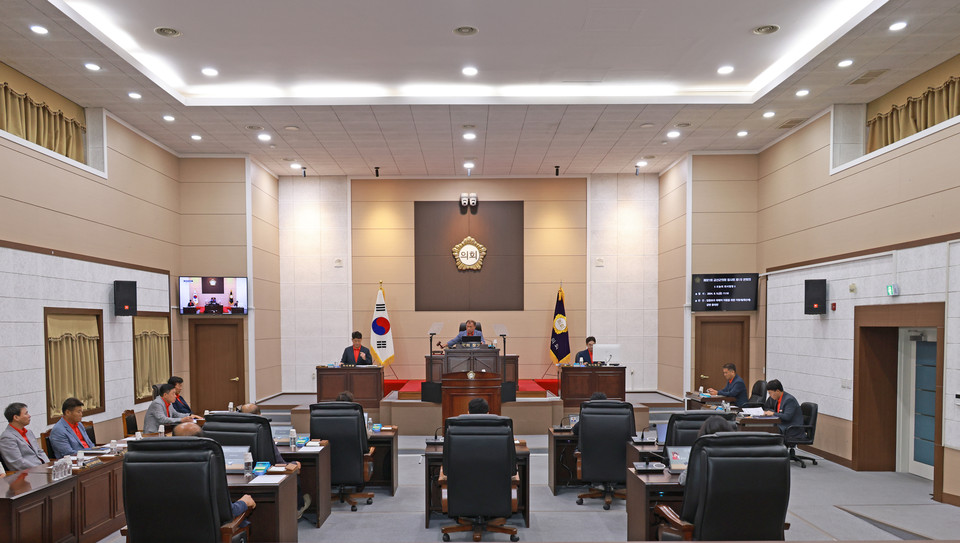 금산군의회 제321회 임시회