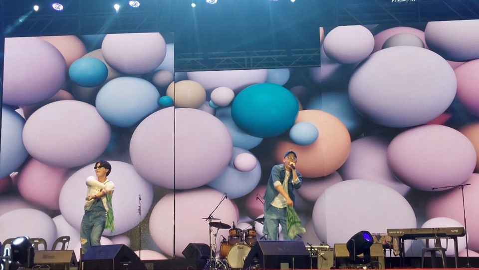 대전부르스 가요제 대상(키프로&수자인)