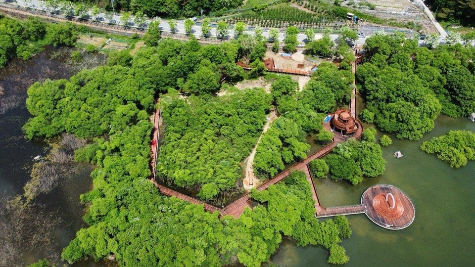 사진=국토부로부터 우수사례로 2025년도에 국비 5억원을 추가지원받는 방동 수변공간 여가녹지조성사업 모습