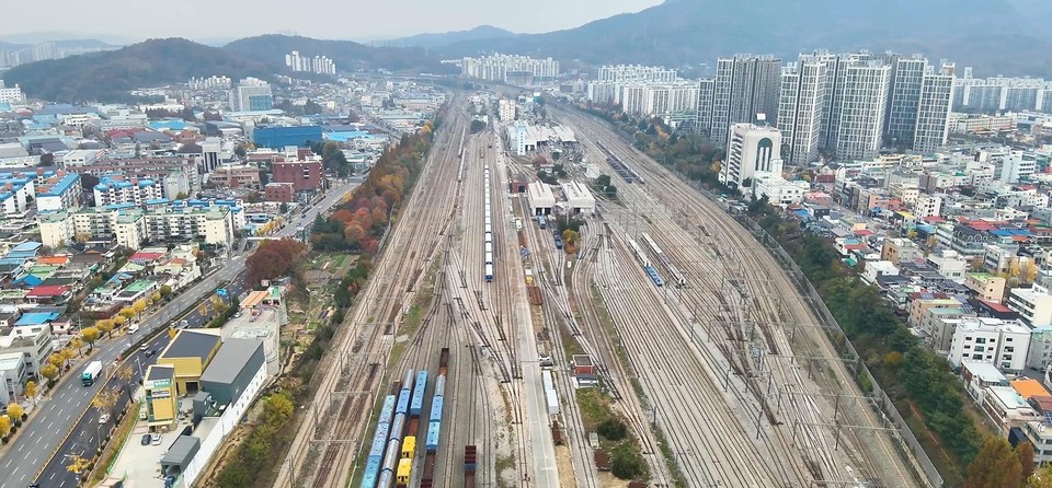 사진= 대전 조차장 현황 사진