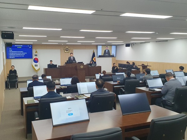 충청광역연합의회, 제3회 임시회 개회