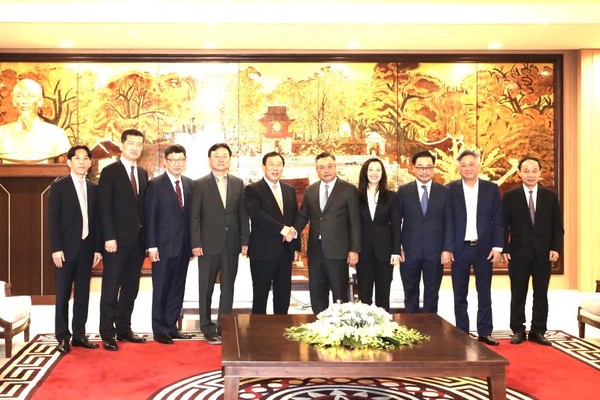 최민호 시장, 하노이 출장