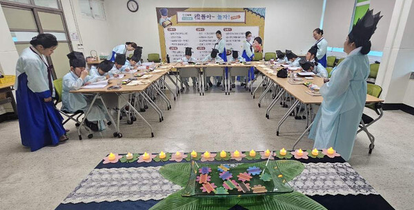 서당캠프 진행 모습/사진제공=대전평생학습관