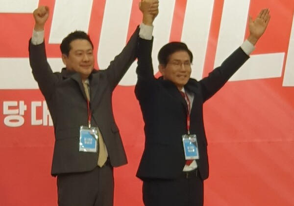 국민의힘은 26일 국회 도서관에서 개최된 ‘제6차 전당대회’에서 재선 의원인 장동혁 후보를 시 당대표로 선출했다. 장동혁 후보/사진=세종TV DB