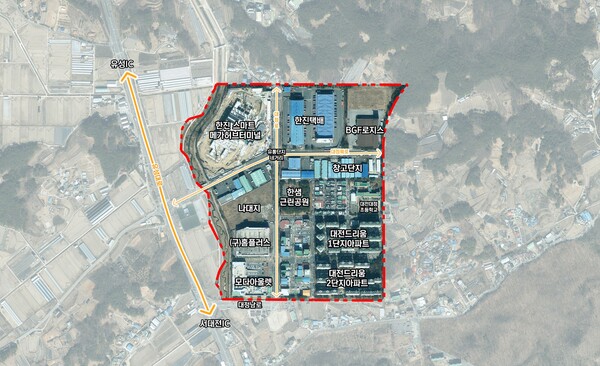종합물류단지/사진제공=대전시청