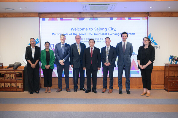 세종시는 지난 16일 한국언론진흥재단이 추진하는 ‘2025 한미 언론교류 프로그램’을 통해 초청된 외신 기자단이 시를 방문했다고 밝혔다.