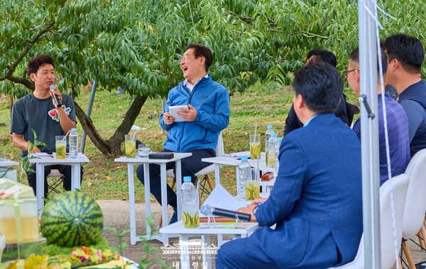 이재명 대통령에 대한 국정 지지율이 2주 전에 비해 3%p 하락한 59%대를 기록한 것으로 조사됐다. (사진=대통령실)