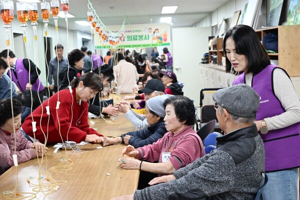 대전 중구 대흥동 지사협, ‘사랑의 의료봉사’ 전개