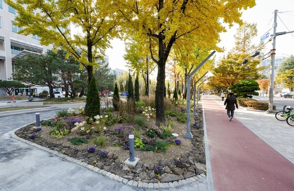 시민애뜰 조성 모습/사진제공=대전시청