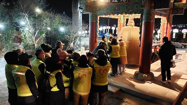 지난해 재야의종 타종식 모습/사진=세종시청