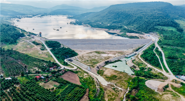 다운트리댐 준공 모습/사진제공=계룡건설