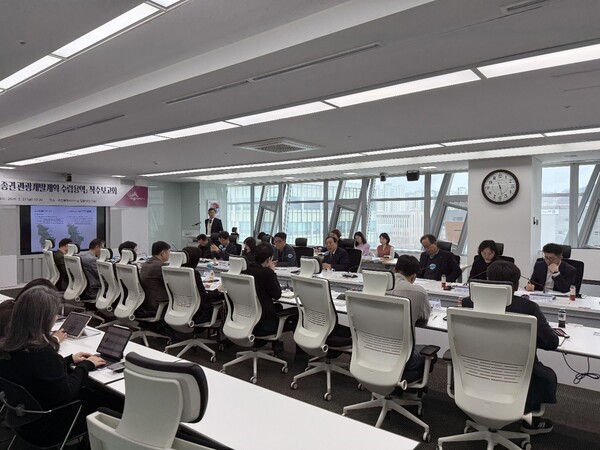 제8차 세종권 관광개발계획 수립용역 착수보고회 모습/사진=세종시 제공